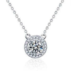 1ct. t.w. Diamond Round Necklace